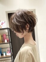 バンプ ギンザ(BUMP GINZA) 30代40代50代大人ショート髪型丸顔前髪あり似合わせ 安