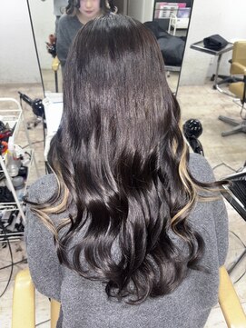 アジールヘア 所沢プロペ通り店(agir hair) イヤリングカラー