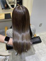 リタ(rita.)&nbsp;まつだて☆ブリーチなしオリーブグレージュ