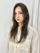 ガーランドギンザ(Garland Ginza)&nbsp;セミロングレイヤーカット　ニュアンスベージュ