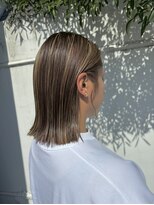 ログ 高松木太店(Log) ポイントは耳元の後れ毛