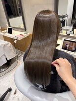 ロンドブルーム 天神大名店(Lond Bloom)&nbsp;ブラウンカラー/ブリーチなしカラー/ヘアアレンジ/福岡天神/20代