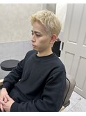 ホワイトスパイキーショート