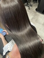 リンクミリ(Link mili)&nbsp;【オリーブグレージュ】髪質改善/韓国ヘア/レイヤーカット