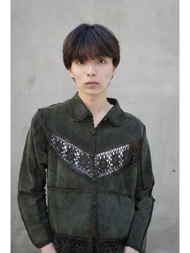 アンド グラフ(& Graph.) シースルーマッシュ　メンズカット