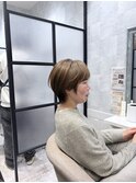 白髪ぼかし/脱白髪染め/脱白髪染めハイライト/透明感