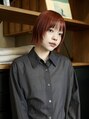 ネロ ヘアアンドライフストア 渋谷(NERO HAIR AND LIFESTORE)&nbsp;【ボブカット得意です◎】アプリコットオレンジブラウン￥11000