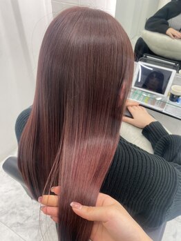 シャルメ 亀有(CHARMER)の写真/《亀有エリア☆髪質改善個室サロン》高彩度クオルシア/リンク￥0付き