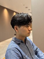 スーリール 小倉店(Sourire)&nbsp;メンズカットフェザーパーマ