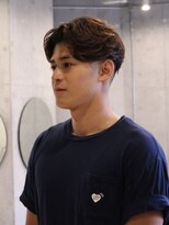 イミ(imi) メンズ毛流れパーマスタイル
