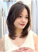 ひし形ミディアムレイヤーワンカール