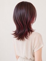 レイフィールド 扶桑店 チェリーレッドインナーカラーウルフ