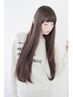 カット+髪質ケア改善ストレート　￥25000