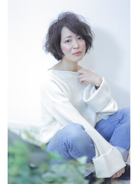 美容室 パルス 静岡鷹匠店(PALS) ゆるふわウェーブボブ