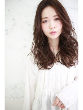 ラフィス ヘアー ホーム JR尼崎店(La fith hair Home) 【La fith】 大人可愛いロングウェーブスタイル