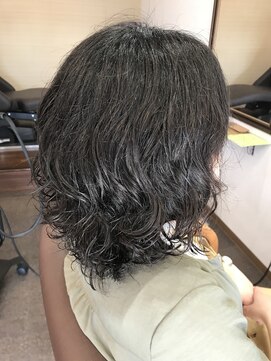 ちいさな美容室 庵(an) 忙しいママにもオススメな揺れ動くウェーブ スタイル☆