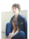 Aimee マッシュショート×アッシュベージュ