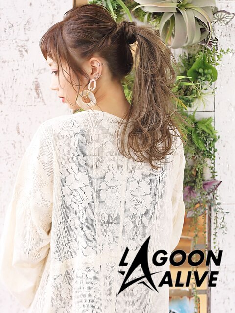 LAGOON ALIVE　新田希望 327 ♪ハイトーン × ポニーテール♪