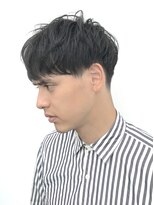 アトリエイトワ(atelier ittowa)&nbsp;スパイキーショート/ブルーブラック/フェザーパーマ/8