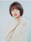 ナチュラルショートボブ
