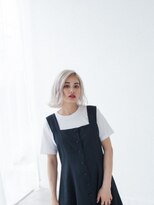 透け感外ハネボブ