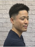 上長めローフェードスタイル