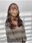 フェイスフレーミング×インナーカラー