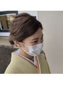 七五三ママ☆着付け＆ヘアセット