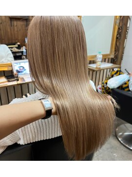 アリュウル 表参道(ALLURE) 髪質改善/オルチャン/韓国/ミルクティーベージュ