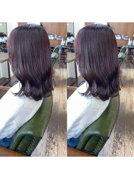 ヘアーサロン リバース(Hair Salon Rebirth) 【防府/Rebirth】ピンクブラウン