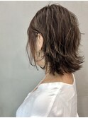 20代30代大人ショートボブx小顔ウルフカット丸みショート