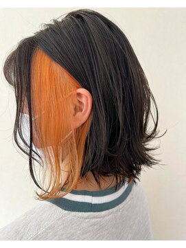 エト 横須賀(eto) イヤリングカラー×オレンジ