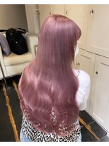 ベレーザ 渋谷(BELEZA)&nbsp;ba1194透明感ピンクアッシュミルクティーピンクウェットスタイル