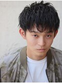 【前下がりツイストスパイラル】