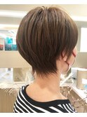 ショートボブ×イルミナカラー