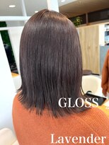 クレア 岡崎南店(CREA)&nbsp;グロスカラー×ラベンダー