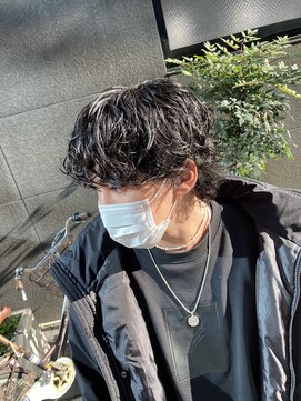 クオル 立川(QOL) 無造作ウルフ カルマパーマ/ガイルパーマ/韓国