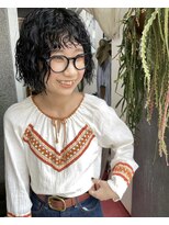 キュエ(qiie)&nbsp;qiie/外ハネボブ/セクションカラー/グラデーションカラー