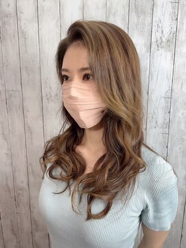 ビューティドレッセヤマノ 池袋パルコ(Beauty Dresse YAMANO) 【ハイライト】【アップバング】【ロングレイヤー】