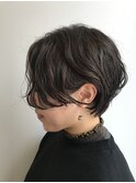 ショート×ニュアンスパーマ