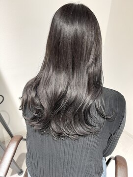 カリネバイフィエル(CALINER by Fier) 西梅田駅 /【透明感◎暗髪グレージュ】