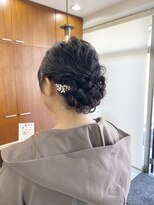 シンス(Since)&nbsp;ヘアセット/ヘアアレンジ/シニヨン/ゆるふわ/夏目寧々