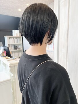 キャアリー(Caary) 福山市美容室Caary似合わせカットナチュラルショートスタイル