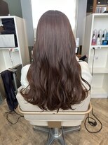 プラス ファースト ヘア(Plus 1st)&nbsp;ロング×ワンレングス×ウェーブ