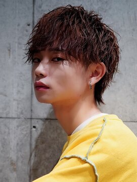 ライラ(Lyla) 波巻ツイスパMIXマッシュウルフ