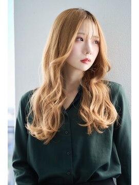 ユニックス モザイクモール港北店(UNIX) 【UNIX港北店】ミルクティーベージュロング#韓国風