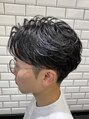 アラカワオム(homme) 髪が後ろに流れるようにセットがしやすいようにカット