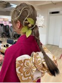 【イベントヘアアレンジ（成人式や卒業式に☆）】