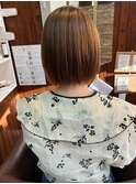 髪質改善/30代40代/ショート/ストレートエステ
