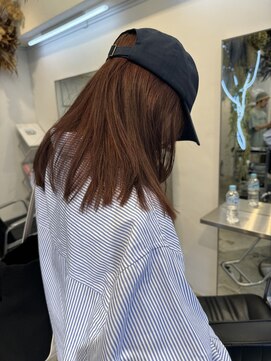 アンダーカレント(undercurrent) レッドブラウンヘアカラー